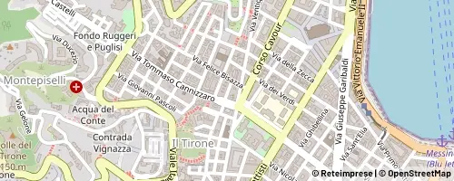 Mappa Messina