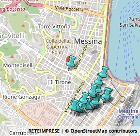 Mappa Via San Giovanni Bosco, 98122 Messina ME, Italia (0.6635)