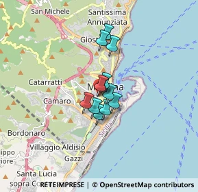 Mappa Via San Giovanni Bosco, 98122 Messina ME, Italia (1.01417)