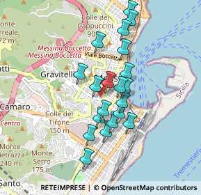 Mappa Via Polidoro Caldara, 98122 Messina ME, Italia (0.8285)