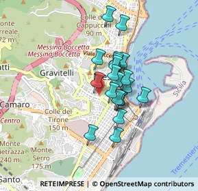 Mappa Via San Giovanni Bosco, 98122 Messina ME, Italia (0.6725)