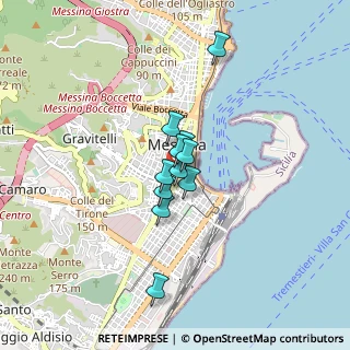 Mappa Via S. Filippo Bianchi, 98122 Messina ME, Italia (0.57)