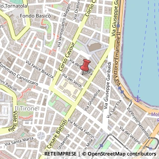Mappa Via Santa Marta, 194, 98122 Messina, Messina (Sicilia)