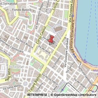 Mappa Via Università, 4, 98122 Messina, Messina (Sicilia)
