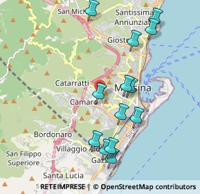 Mappa Via Caltanissetta, 98149 Messina ME, Italia (2.28615)