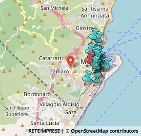 Mappa Via Caltanissetta, 98149 Messina ME, Italia (1.5775)