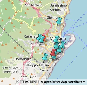 Mappa Via Caltanissetta, 98149 Messina ME, Italia (1.5875)