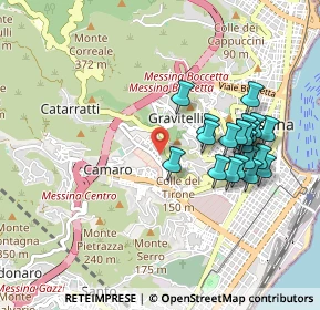 Mappa Via Caltanissetta, 98149 Messina ME, Italia (1.016)