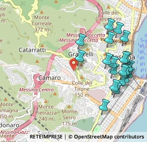 Mappa Via Caltanissetta, 98149 Messina ME, Italia (1.308)