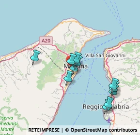 Mappa Via Caltanissetta, 98149 Messina ME, Italia (7.73909)