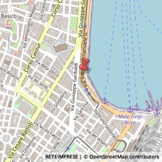 Mappa Via Vittorio Emanuele II, 40, 98165 Messina, Messina (Sicilia)