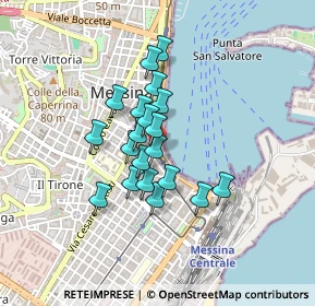 Mappa Via Vittorio Emanuele, 98122 Messina ME, Italia (0.341)