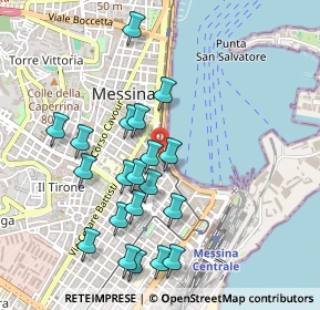 Mappa Via Primo Settembre, 98122 Messina ME, Italia (0.541)