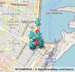Mappa Via Vittorio Emanuele, 98122 Messina ME, Italia (0.3365)