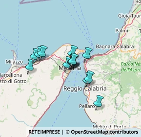 Mappa Via Primo Settembre, 98122 Messina ME, Italia (9.79286)
