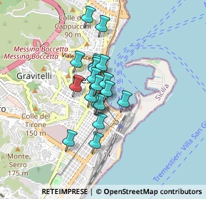 Mappa Via Primo Settembre, 98122 Messina ME, Italia (0.615)