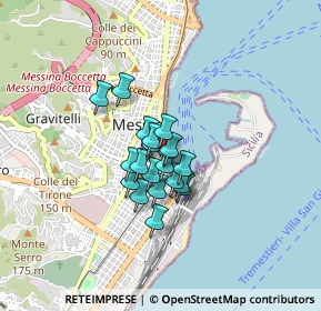 Mappa Via Vittorio Emanuele, 98122 Messina ME, Italia (0.5455)