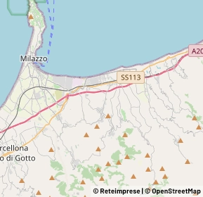 Mappa 98042 Pace del Mela ME, Italia (4.8)