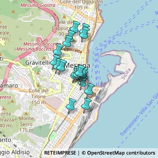 Mappa Via Cesare Battisti, 98168 Messina ME, Italia (0.6485)