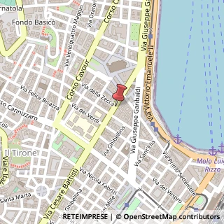 Mappa Via Cesare Battisti, 55, 98122 Messina, Messina (Sicilia)