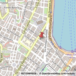 Mappa Via San Filippo Bianchi, 28, 98122 Messina, Messina (Sicilia)