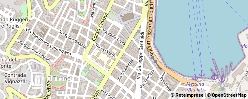 Mappa Messina