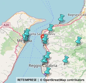 Mappa Via Nazionale, 89135 Reggio di Calabria RC, Italia (8.21857)