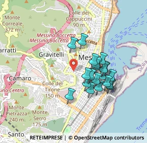 Mappa Via Giovanni Pascoli, 98123 Messina ME, Italia (0.8125)