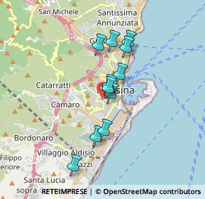 Mappa Via Giovanni Pascoli, 98123 Messina ME, Italia (1.52455)