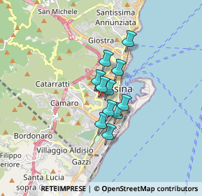 Mappa Via Giovanni Pascoli, 98123 Messina ME, Italia (1.10182)