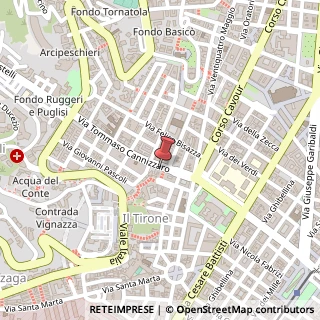 Mappa Via T. Cannizzaro, 205, 98122 Messina, Messina (Sicilia)
