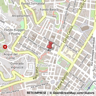 Mappa Via Santa Barbara, 12, 98123 Messina, Messina (Sicilia)