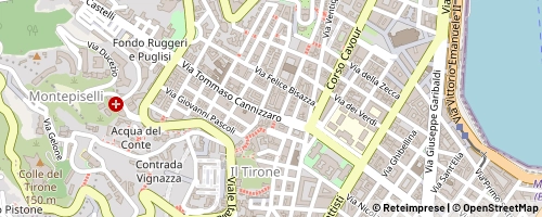 Mappa Messina