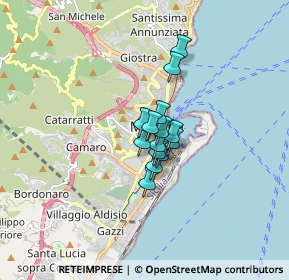 Mappa Via Santa Barbara, 98123 Messina ME, Italia (0.92714)