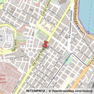 Mappa Via Cesare Battisti, 229, 98123 Messina, Messina (Sicilia)