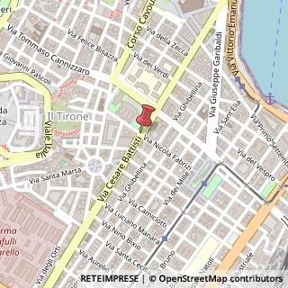 Mappa Via Nicola Fabrizi,  121, 98123 Messina, Messina (Sicilia)