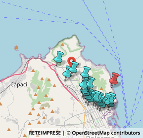 Mappa Via Oasi Verde, 90146 Palermo PA, Italia (4.35222)