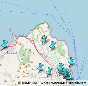 Mappa Via Oasi Verde, 90146 Palermo PA, Italia (6.83714)