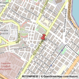 Mappa Via Cesare Battisti, 227, 98123 Messina, Messina (Sicilia)