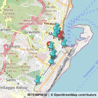 Mappa Via Girolamo Conti, 98123 Messina ME, Italia (0.71636)