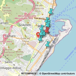 Mappa Via Girolamo Conti, 98123 Messina ME, Italia (0.66182)