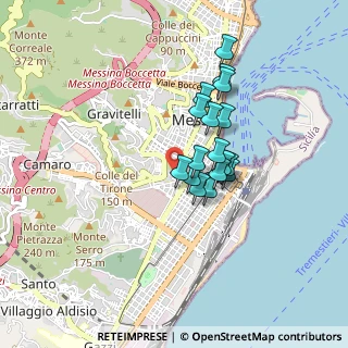 Mappa Via Girolamo Conti, 98123 Messina ME, Italia (0.71059)