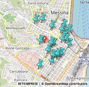 Mappa Piazza Spirito Santo, 98123 Messina ME, Italia (0.4395)