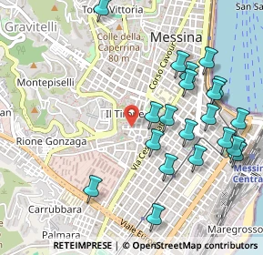 Mappa Piazza Spirito Santo, 98123 Messina ME, Italia (0.6245)