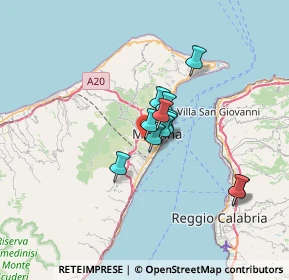 Mappa Località Camaro Inferiore, 98149 Messina ME, Italia (4.83417)