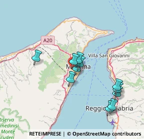 Mappa Località Camaro Inferiore, 98149 Messina ME, Italia (7.59455)