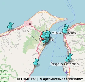 Mappa Località Camaro Inferiore, 98149 Messina ME, Italia (6.28077)