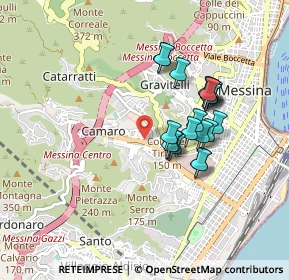 Mappa Località Camaro Inferiore, 98149 Messina ME, Italia (0.837)