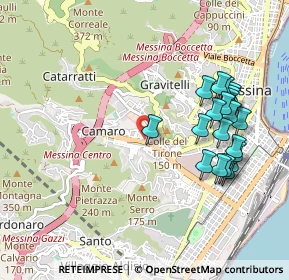 Mappa Località Camaro Inferiore, 98149 Messina ME, Italia (1.148)