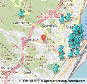 Mappa Località Camaro Inferiore, 98149 Messina ME, Italia (1.523)